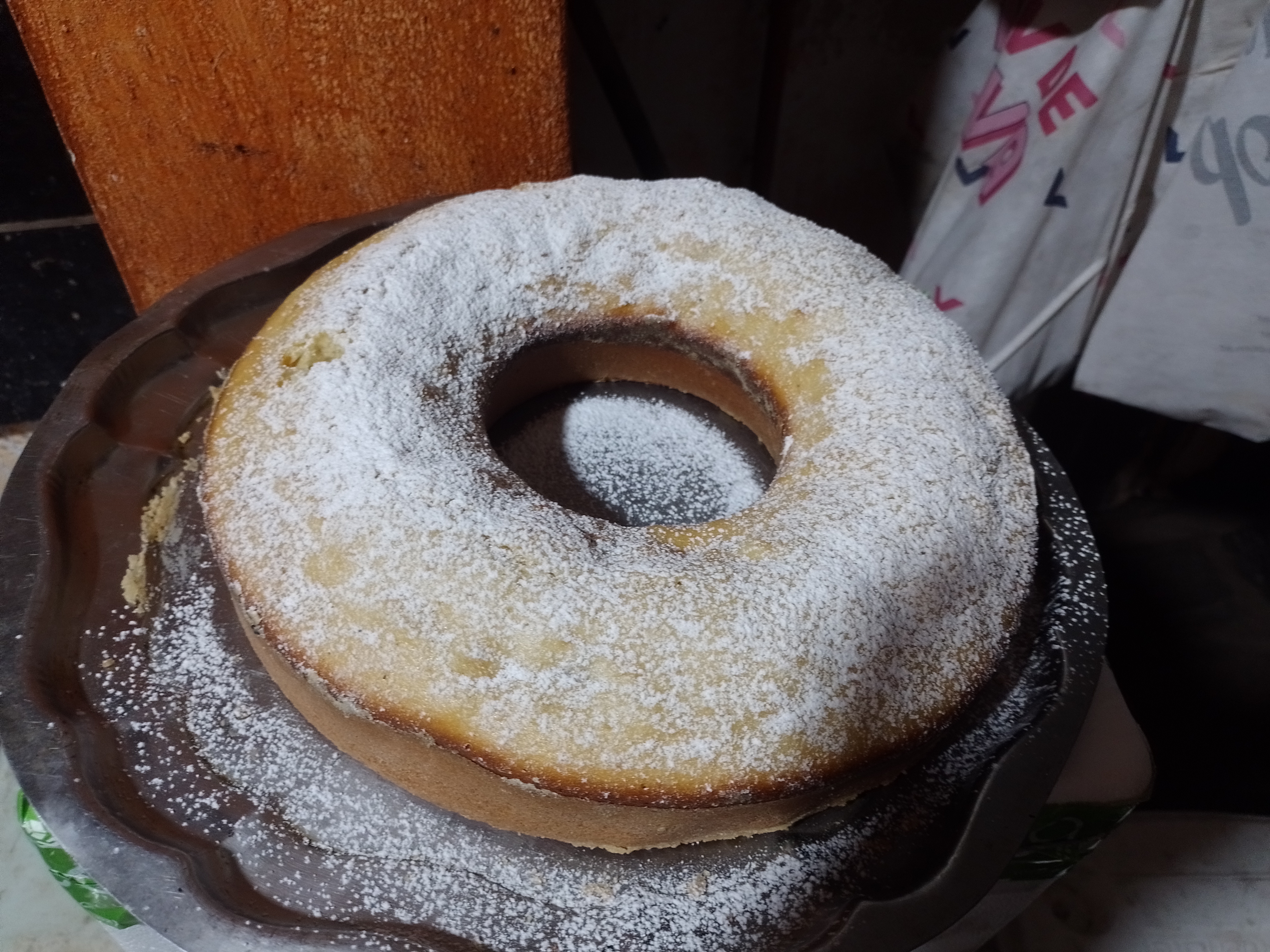 Budin De Naranja casero 